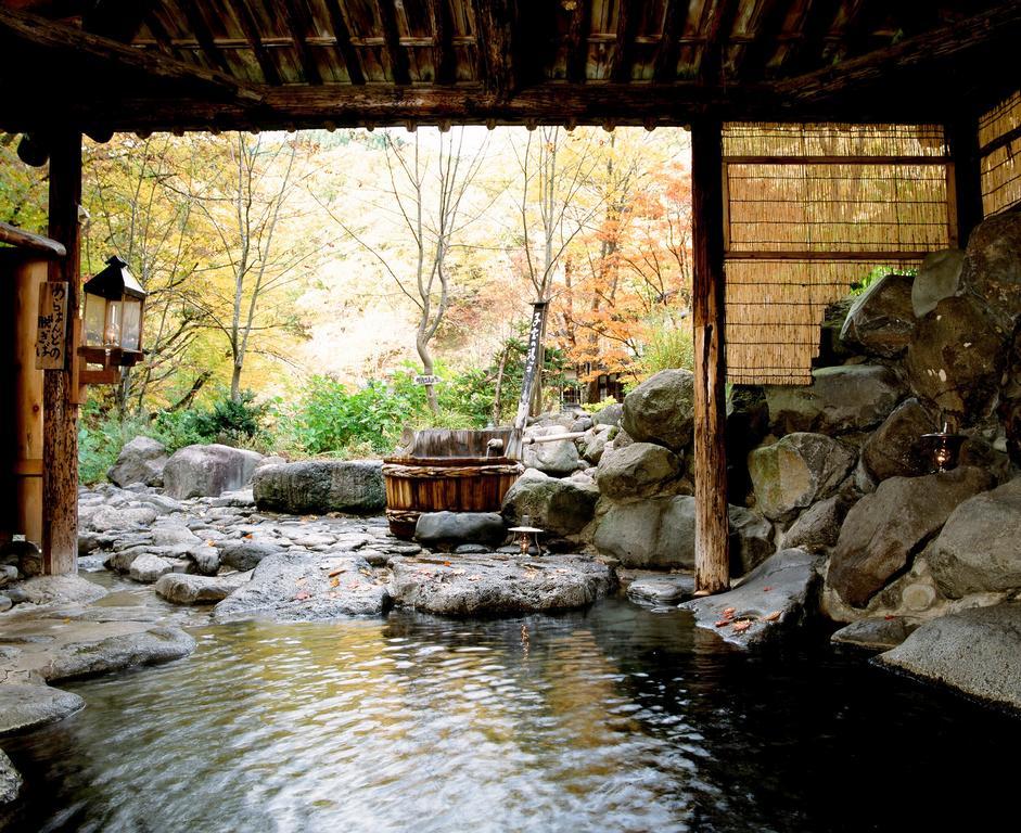 Lamp No Yado Aoni Onsen Hotel Hirakawa Ngoại thất bức ảnh